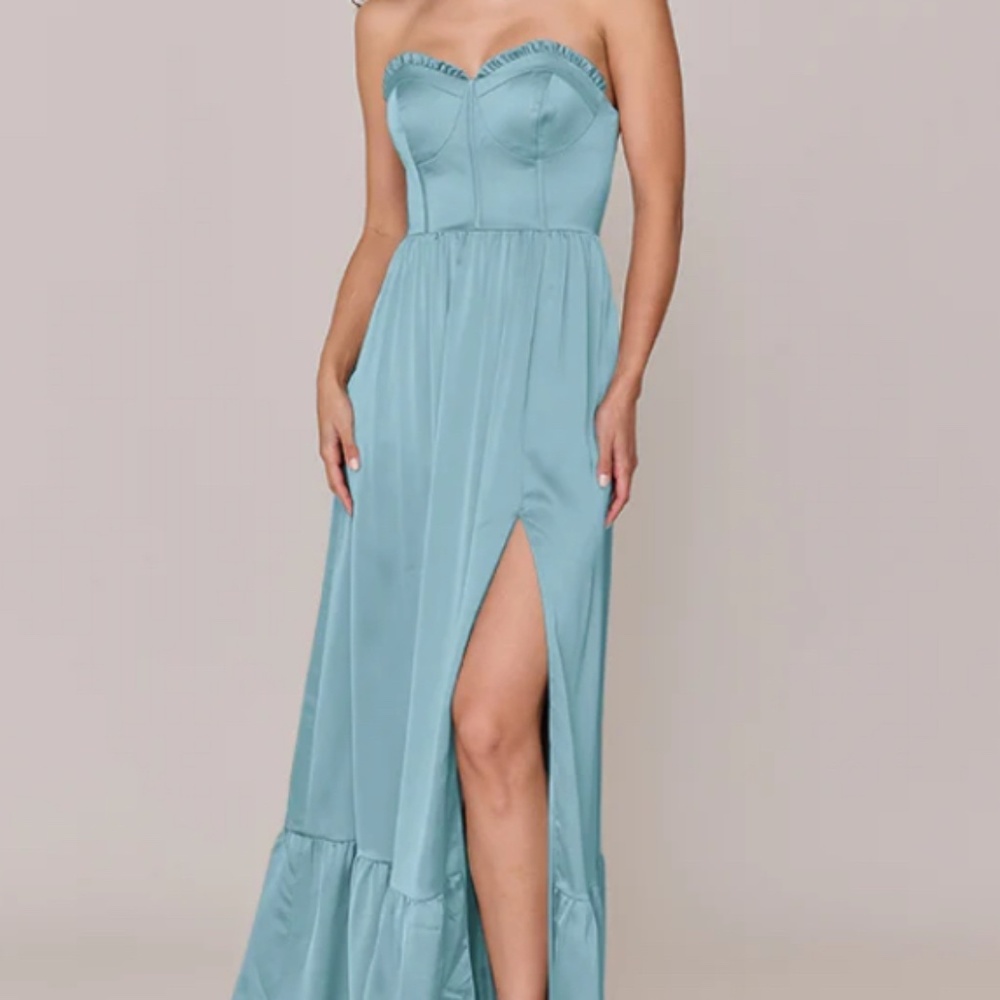 Revelry Light Blue Valentina Dress